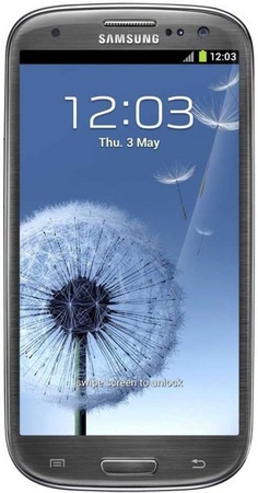 Смартфон Samsung Galaxy S3 GT-I9300 16Gb Titanium grey - Елизово